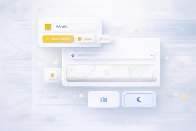 La carte prend vos couleurs